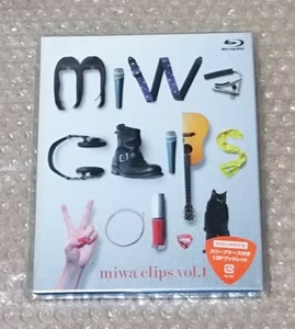 Blu-ray miwa clips vol.1 初回仕様限定盤 新品未開封