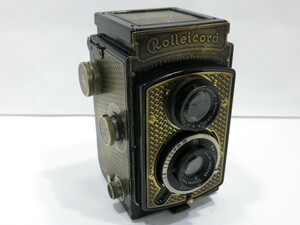 【 二眼レフ 】 Rolleicord Triotar 7.5cmF4.5 ローライコード フィルム カメラ [QS885]
