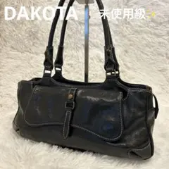 ✨極美品✨Dakota ダコタ ハンドバッグ レザー ブラック 黒