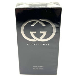 ★グッチ香水・GUCCI GUILTY POUR HOMME EAU DE TOILETTE 3.0FL.0Z. ★90ml入 Natural Spray・★新品フィルム未開封品