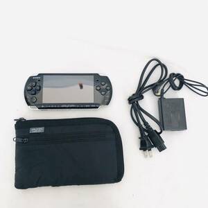 1円 初期化済み ジャンク SONY ソニー プレイステーションポータブル PSP 3000 本体 ケーブル メモリースティック