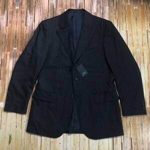 新品・即決・レターパック発送・BURBERRY LONDON・バーバリーロンドンのストライプ柄ジャケット・濃いネイビー・AB5(M)