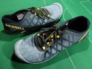 ▲メレル MERRELL ビブラムソール ベアフット Vapor Glove ヴェイパーグローブ 3 グレー 27cm 未使用!!!▲