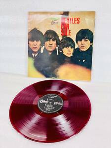 R7684B　【ビンテージ】 USED ビートルズ レコード THE BEATLES 赤盤　BEATLES FOR SALE 日本盤