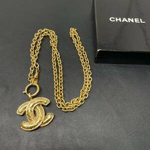 CHANEL シャネル ネックレス ヴィンテージ ココマーク ゴールド 正規品 C231122H07