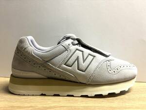 未使用 23.5cm D ニューバランス WL996TD2 グレー new balance