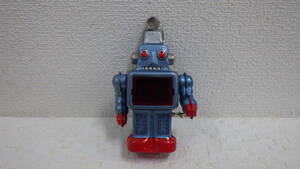 #12832G スパークリング ロボット ゼンマイ / Wind-Up Sparkling action SPARKLING ROBO Blue 箱無し 現状品 ゆうパック60