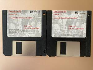 【ジャンク】Hewlet Packard HP Desk Scan II Version 2.0 for Macintosh