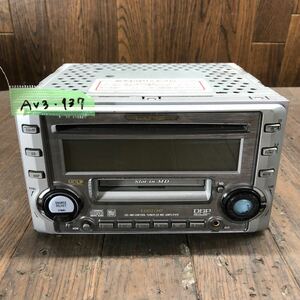 AV3-137 激安 カーステレオ ECLIPSE E3302CMT PA204533 CD MD FM/AM 通電未確認 ジャンク