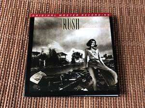 24k 24カラット gold ゴールドCD RUSH/PERMANENT WAVES mfsl mobile fidelity モービル・フィデリティ 紙ジャケ ラッシュ 紙ジャケット