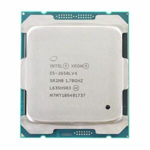2個セット Intel Xeon E5-2650L v4 SR2N8 14C 1.7GHz 35MB 65W LGA2011-3 DDR4-2400