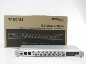 TASCAM タスカム SERIES 8p Dyna アナログコンプレッサー 搭載8チャンネルマイクプリアンプ #U2515