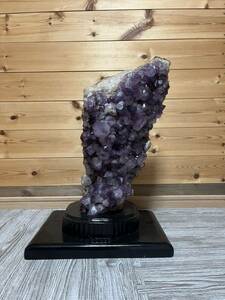 天然石 アメジスト 原石 オブジェ 置物 約17.52kg 
