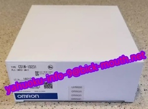 【★新品 複数在庫！】OMRON/オムロン CS1W-ID231 DC入力ユニット 【６ヶ月保証】