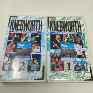 即決　送料込み　VHS ネブワース1990 VOLUME1,2 KNEBWORTH 