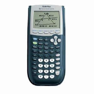 Texas Instruments TI-84 Plus Graphing Calculator テキサス・インスツルメンツ(中古 未使用品)　(shin