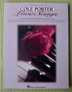 コール・ポーター Cole Porter Love Songs ピアノスコア ♪良好♪ 送料185円　ミュージカル/イージー・トゥ・ラブ