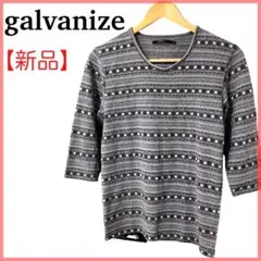 【新品未使用】ガルヴァナイズ galvanize Tシャツ 七分袖 メンズ  綿
