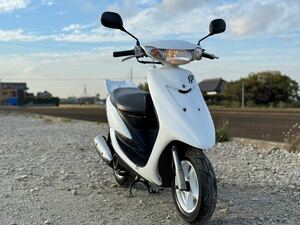 全国配送可能 茨城県から ヤマハ JOG ZR SA16J 白 50cc セル異音