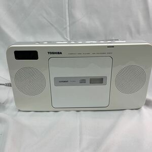 ②TOSHIBA 東芝 CDラジオ プレーヤー TY-CR22