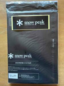 Snow Peak スノーピーク カタログ　2023年度版　未開封