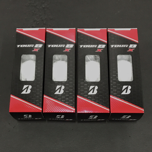 ブリヂストン TOUR B X ゴルフボール ホワイト系 12個入 ゴルフ関連用品 保存箱付き BRIDGESTONE QG051-96