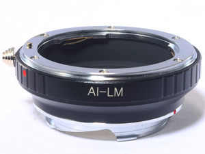 レンズ マウント アダプター ニコン AIマウント レンズ → ライカ Mマウント 変換 Nikon AI - Leica M 中国製