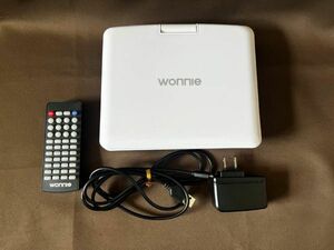 wonnie W-728 DVDポータブルプレイヤー