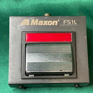 Maxon FS1L フットスイッチ ペダル スイッチャー マクソン 器材 ギター ? ベース ? 音楽 楽器