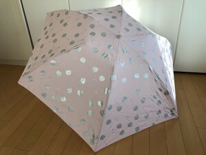 ☆新品☆ジルスチュアート/折りたたみ傘雨傘/さくらんぼラメピンク