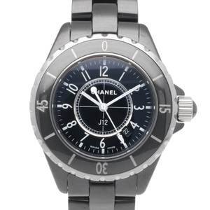 シャネル J12 腕時計 時計 セラミック H0682 自動巻き レディース 1年保証 CHANEL 中古 美品