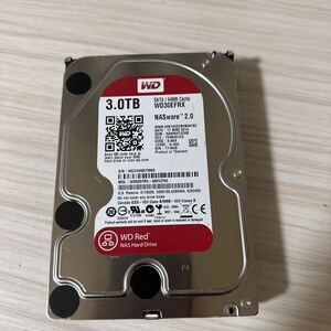 N21:(動作保証/使用0時間)Western Digital Red 3TB WDC WD30EFRX 3.5インチ SATA HDD 