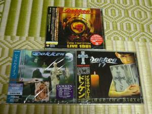 DOKKEN CD ３枚　(新品）　ジョージ・リンチ ドン・ドッケン