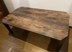 ローテーブル 木目 折りたたみ式