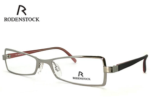 新品 ローデンストック 老眼鏡 フレーム RODENSTOCK r4701 B メタル スクエア型 フレーム レディース 女性用