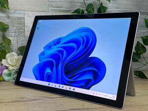 【動作OK】Microsoft Surface Pro 4 [Core m3(6Y30) 0.9GHz/RAM:4GB/SSD:128GB/12.3インチ]Windows 11 タブレットPC 動作品 