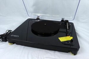 EM-12940B 〔ジャンク/通電OK〕 ターンテーブル ［Air LP］ (ION) 中古