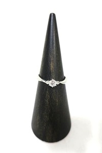 【中古】NINA RICCI ニナリッチ アクセサリー リング 指輪 PT900 0.30CT VS2 NR50198 15～16号 送料無料