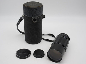 ★sr0313　ASAHI　PENTAX　レンズ　Super-Multi-Coated　TAKUMAR　1：4/200　ケース付　ペンタックス　カメラアクセサリー　コレクション★