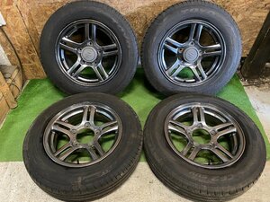 SUZUKI ジムニー ランドベンチャー 純正 ENKEI 16インチ 5.5J +22 175/80R16 TOYO PROXES バリ山 夏タイヤ付き タイヤホイール 4本セット