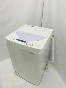 SHARP シャープ 全自動電気洗濯機 ES-GE5A●5.5kg 2017年製 中古