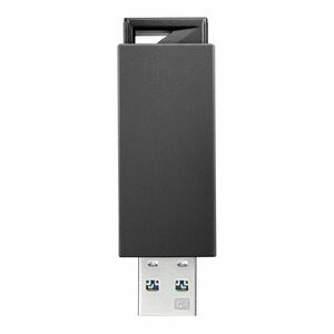 【新品】アイ・オー・データ機器 USB3.0/2.0対応 ノック式USBメモリー 32GB ブラック U3-PSH32G/K