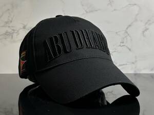 【未使用品】225KC★Ferrari WORLD Abu Dhabiフェラーリ ワールド アブダビ キャップ 帽子CAP 上品で高級感のあるデザイン《FREEサイズ》