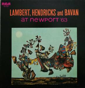 【廃盤LP】Lambert, Hendricks And Bavan / At Newport 