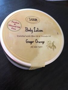 Sabon ボディーローション ginger orange 日本未発売