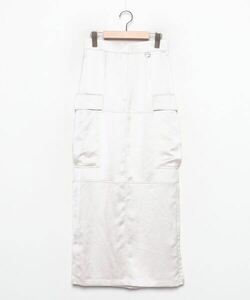 「CLANE」 ロングスカート 1 ホワイト レディース