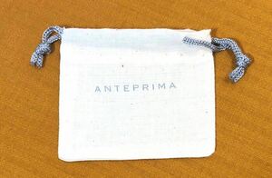 アンテプリマ「ANTEPRIMA」アクセサリー保存袋 ⑧ 内袋 布袋 巾着袋 付属品 布製 8.5×7cm 小さめ ポケットサイズ アクセサリーの紛失防止