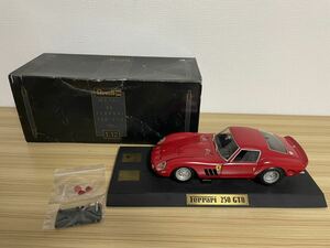 【美品】Revell レベル 1/12 Ferrari フェラーリ 250 GTO metal メタル レッド 