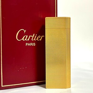 １円スタート 極美品　Cartier カルティエ　ライター ガスライター ゴールド 喫煙具