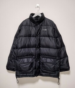 【シルエット抜群】90s DKNY セミロング パフジャケット XLサイズ相当　ダナキャランニューヨーク